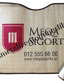 Metalize Oto Güneşliği 1