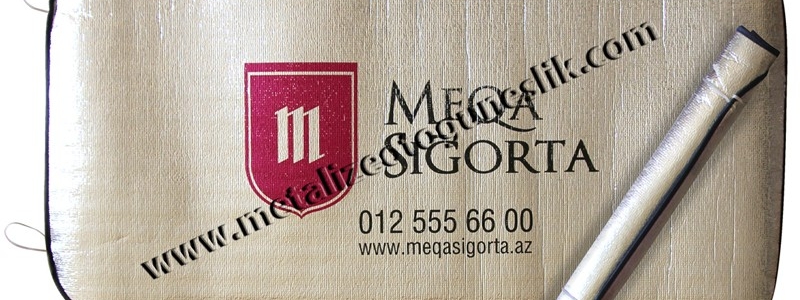 Metalize Oto Güneşliği 1